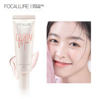 FOCALLURE GLOWMAX ไพรเมอร์ครีมให้ความชุ่มชื้นพื้นผิวติดทนนานความชื้นผิวกระจ่างใสโทนสีขึ้นรองพื้นแต่งหน้าฐาน