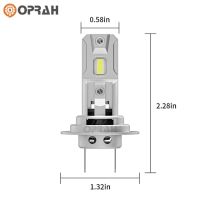 ไฟ Led ติดไฟตัดหมอกรถยนต์สำหรับรถยนต์ออโต้หลอดไฟไดโอด H7ไฟหน้ารถมอเตอร์ไซค์แบบ Led Canbus 90W 16000lm 6000K Csp 3570