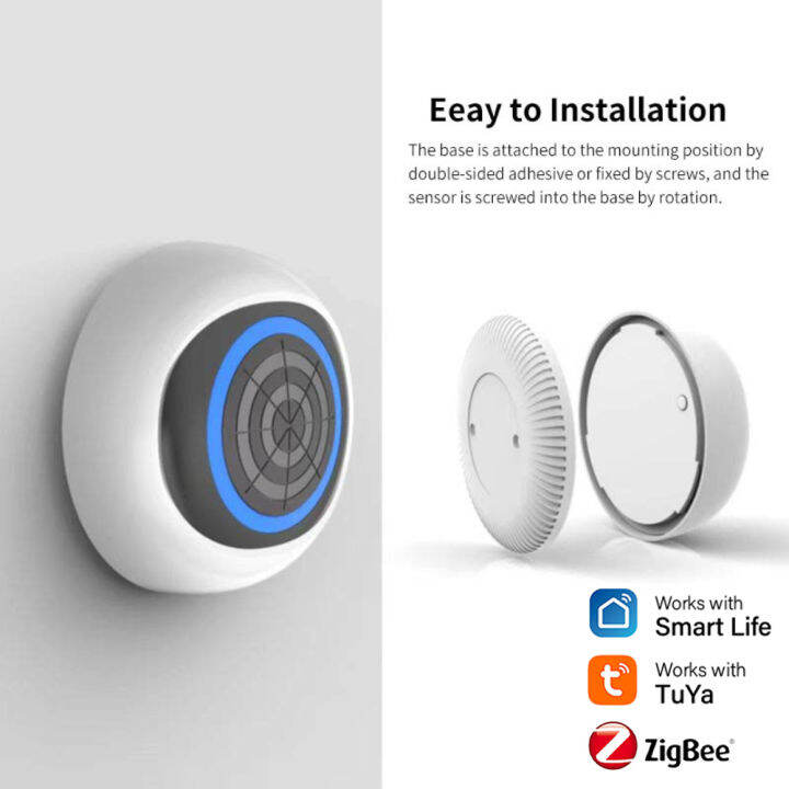 truck-store-2023ใหม่-tuya-zigbee-เซ็นเซอร์ตรวจจับการเคลื่อนไหวของมนุษย์แบบอัจฉริยะตรวจจับความเคลื่อนไหวของมนุษย์