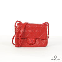 NEW CHANEL CLASSIC 7 RED CAVIAR REDHW