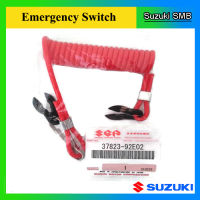 ก้ามปู สายสวิทช์ฉุกเฉิน Emergency Switch สำหรับ Outboard เครื่องยนต์เรือ ยี่ห้อ Suzuki แท้ศูนย์