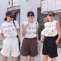 Renny shorts pants???(290฿ฟรีส่ง) กางเกงขาสั้นเอวสูงต้อนรับซัมเมอร์ แบบสุดๆ ตัวทีเทลเป็นงานซิปหน้าตะขอหน้า