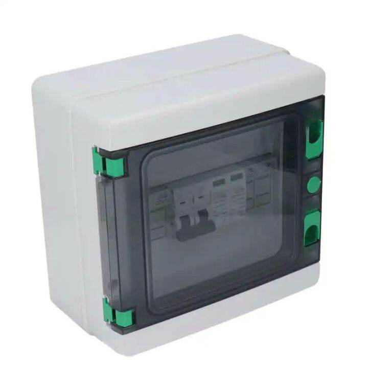 New DC Combiner Box 550V Flame Retardant Impact Resistant Surge