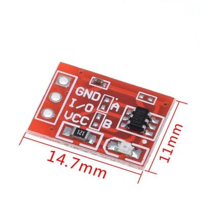 5ชิ้น/ล็อต Ttp223b ช่อง Jog Digital Touch Sensor Capacitive Touch Switch โมดูลอุปกรณ์เสริมสำหรับ Arduino