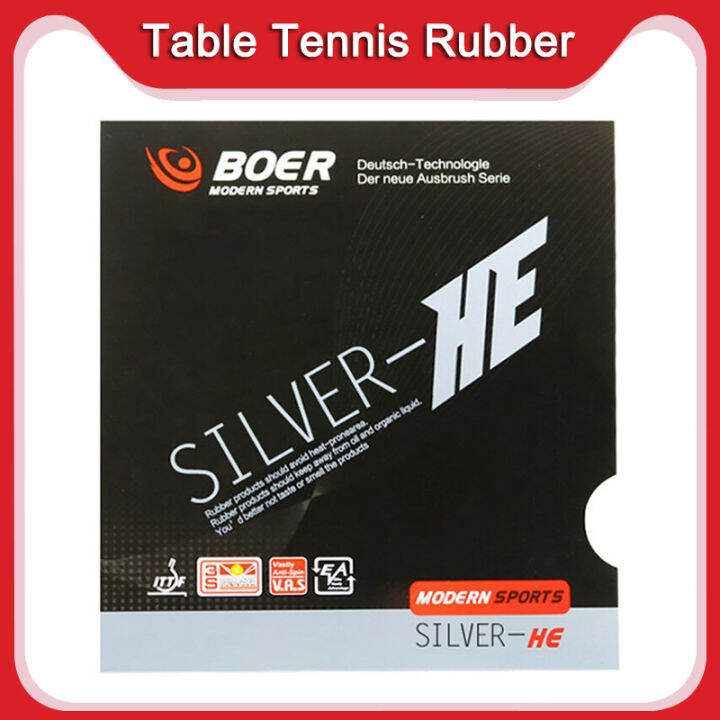 ITTF Approved Table Tennis Rubber, 2.1mm Thickness Ping Pong Racket