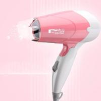 DR ไดร์เป่าผม Hair Dryer   #สีชมพูขาว Mini Foldung เครื่องเป่าผม ที่เป่าผม