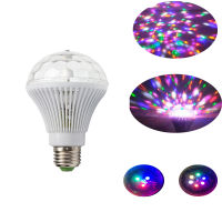 E27 AC85-265V RGB Rotating Disco Ball Mini Party Light LED Bulb Room Stage Light For Christmas Home DJ Disco Ball Lamp