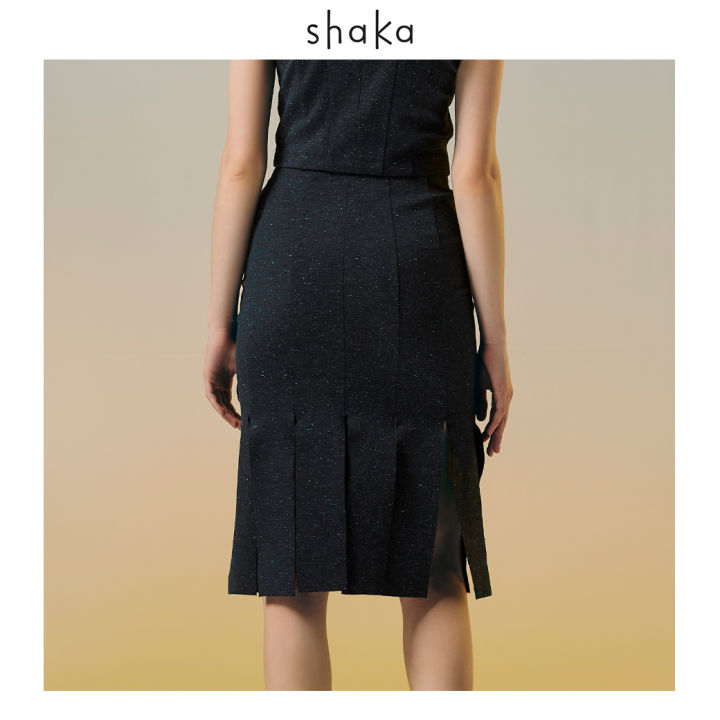 ss22-slit-skirt-กระโปรงเอวสูง-ขอบเอวในตัว-sk-s220210