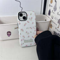 RGE Film Fairy Gentle Full Screen Rose ดอกไม้เล็ก Apple 14ProMax เคสโทรศัพท์มือถือ iPhone12 2-in-1 13