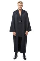 {AH Department Store}Jedi Knight Wars คอสเพลย์เครื่องแต่งกายคลาสสิกสีดำ Cape Robe ฮาโลวีนปาร์ตี้เสื้อคลุมเท่านั้นผู้ใหญ่ Men