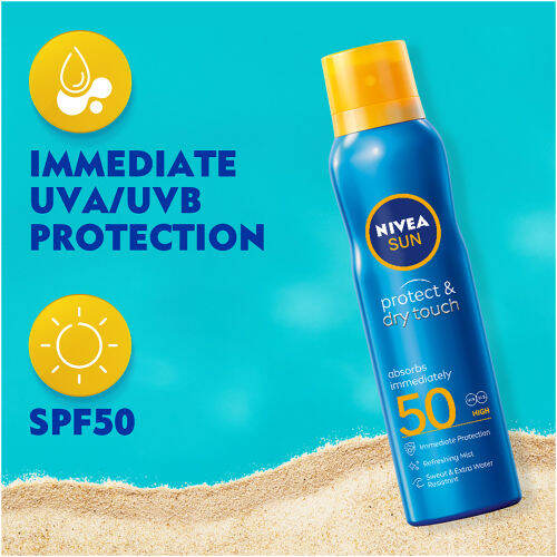 Nivea Sun Protect And Refresh Spray Spf50 50ml 75ml 200ml Lazada Ph 6912