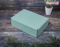 Boxjourney กล่องลูกฟูกพรีเมี่ยม  สี Sea salt 20x14x6 cm. (20 ใบ/แพค)