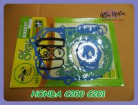 HONDA C200 C201 ENGINE GASKET COMPLETE SET #ปะเก็นเครื่อง ชุดใหญ่ อย่างดี