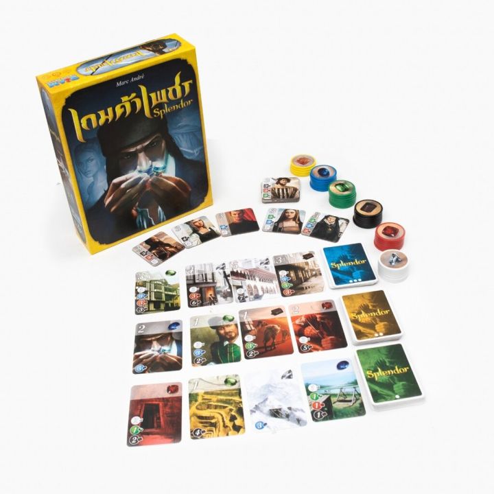 splendor-en-เกมค้าเพชร-th-บอร์ดเกม-ลิขสิทธิ์แท้-100-อยู่ในซีล-board-game