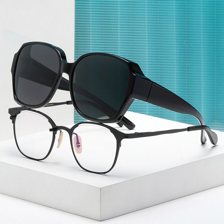แว่นตากันแดดแว่นตาทรงใหญ่-sarung-kacamata-แบบโพลาไรซ์แว่นโพลารอยด์แว่นกันแดดห่อรอบๆ