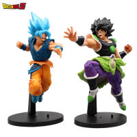 22ซม. อะนิเมะรูป Son Goku Vs Broli ตัวเลข Dbz Battle Broly Figurine Pvc รุ่นรูปปั้นสะสมตุ๊กตาของเล่นของขวัญ