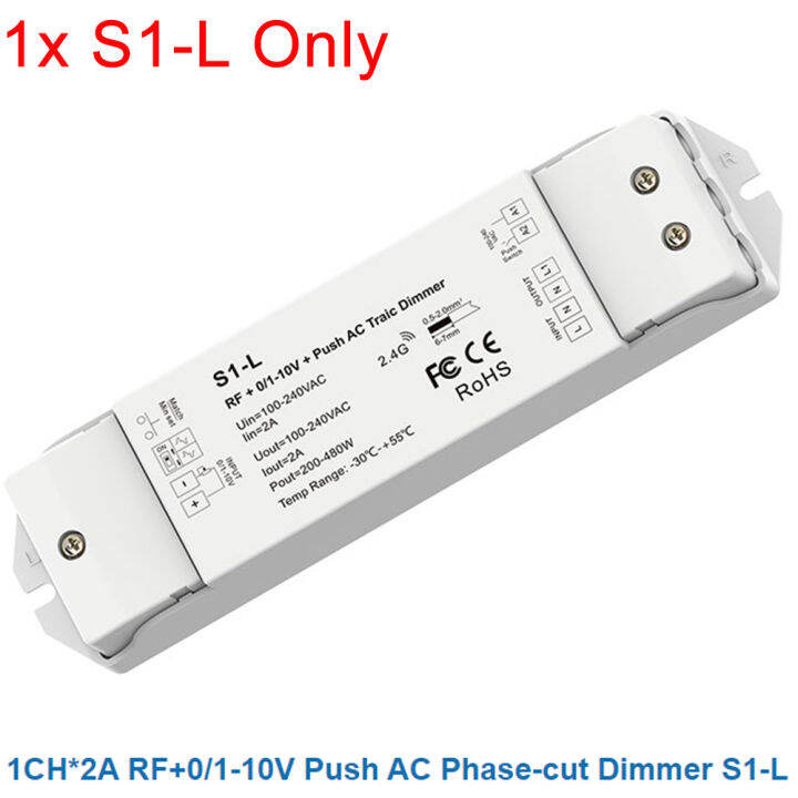 skydance-s1-l-ac-110v-220v-1ch-2a-rf-01-10v-push-ac-phase-cut-dimmer-1ช่องเอาต์พุต200-480w-สำหรับหรี่แสงได้-led-โคมไฟ