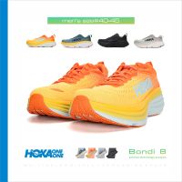 original legit 100% Hoka One Bondi8 Bondi 8รองเท้าวิ่งสำหรับรองเท้าผ้าใบกีฬาผู้ชาย