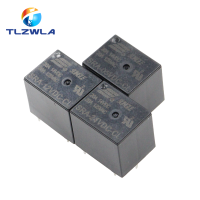 5PCS 5V 12V 24V 20A DC Power Relay SRA-05VDC-AL SRA-12VDC-CL SRA-24VDC-CL 4Pin PCB ประเภทในสต็อกสีดำรถยนต์รีเลย์