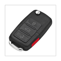 KEYDIY B01-3+1 KD Remote Control Key Car Key Universal Key 4 Button for VW Style for KD900/KD-X2 KD MINI/ URG200 Programmer