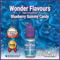 Wonder Flavours Blueberry Gummy Candy SC - กลิ่นลูกอมกัมมี่บลูเบอร์รี่(เข้มข้น) - กลิ่นผสมอาหาร - ผ่านการรับรองจาก อย. ประเทศไทย บรรจุและขายโดย Flavorfy กลิ่นผสมอาหารอเนกประสงค์ เหมาะสำหรับ ลูกอม, กัมมี่, น้ำผลไม้, เบเกอรี่, ไอศครีม, ของเหลวอื่่นๆ