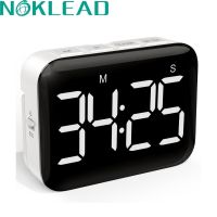 NOKLEAD Magnetic Kitchen Timer Digital Timer Manual Countdown Alarm Clock Bracket Cooking Timer Cooking Shower Study Stopwatch