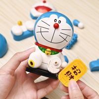 Doraemon Enlightenment Puzzle Assembly Building Blocks Round K20411 Jingle Cat Big BearS Room Bus Trendy Figure Building Blocks