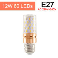 【✱2023 HOT✱】 lg9j5o Mall โคมไฟ Led E14 E27หลอดไฟ Led 3W 12W 14W 16W Smd2835 Ac 220V 240V หลอดไฟข้าวโพดเทียนโคมระย้าตกแต่งไฟสำหรับบ้าน Led