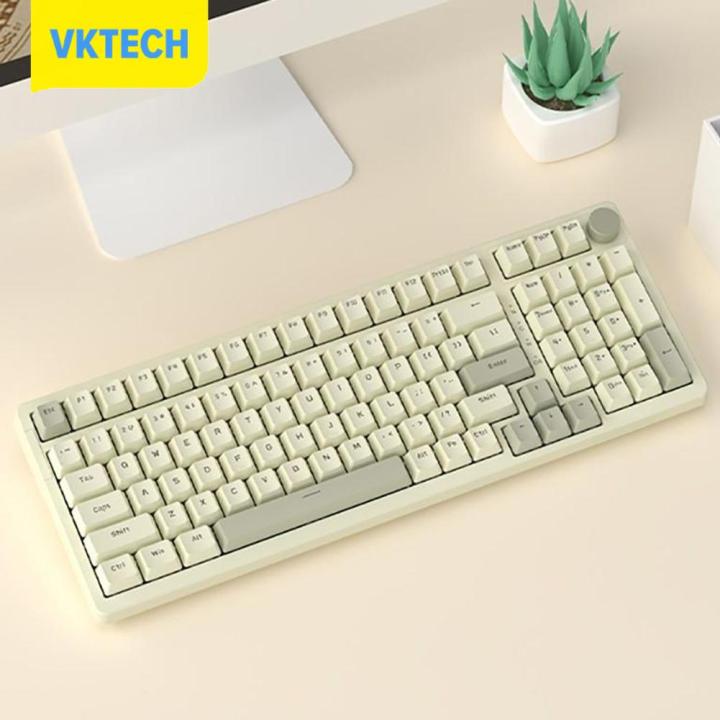 vktech-99คีย์คีย์บอร์ดเล่นเกมแบบถอดเปลี่ยนได้ปุ่มกด-pbt-nbsp-คีย์บอร์ดสำหรับเล่นเกมแบบมีสายเกมแบ็คไลท์สำหรับคอมพิวเตอร์พีซีคีย์บอร์ดเล่นเกม-s