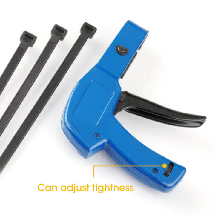 HS-600A nylon cable tie strapping tool 2.4-4.8mm tightening gun cable ...