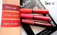 NYX Intense Butter Lip Gloss Vault 3 Pcs.( C)