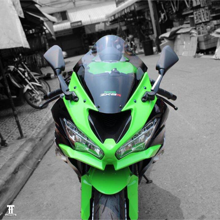 ์๋nj-ชิวหน้า-zx6r-บังลมหน้า-กระจกหน้า-ของแต่งรถมอเตอร์ไซค์-ส่งฟรี