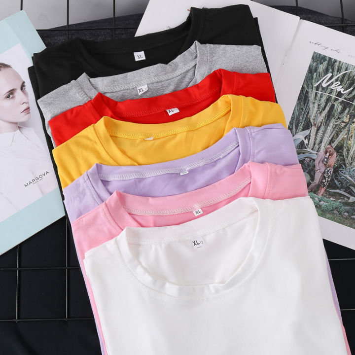 เสื้อยืดแขนสั้นพร้อมส่ง-10สี-ลายการ์ตูน-ขายดีตามเทรนต์-ลายน่ารัก-สีสันสดใส่น่ารัก-ใส่ได้ทั้งหญิงและชาย-s-3xl-ปลีก-ส่ง-bk-505