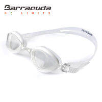 Barracuda Comition แว่นตาว่ายน้ำ Anti Fog UV Protection สำหรับผู้ใหญ่72755สีขาว