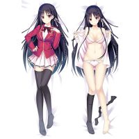 60x180 ซม. Elite Horikita Suzune อะนิเมะคอสเพลย์ห้องเรียนปลอกหมอน Dakimakura Waifu กอดเครื่องนอนตกแต่งร่างกาย