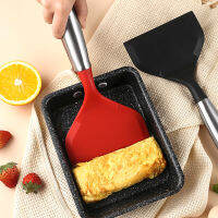 ซิลิโคนปากกว้างพลั่วเครื่องครัว Non-Stick Spatula พิซซ่าไข่ Tamagoyaki ทอดแพนเค้ก Turner Home อุปกรณ์ครัว