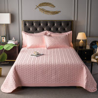 Simplicity Pink Bedspread Quilted Quilt Pillowcases Bedding Throws Blanket Plaids Coverlet Bed Cover Blankets 1-3PCS #L