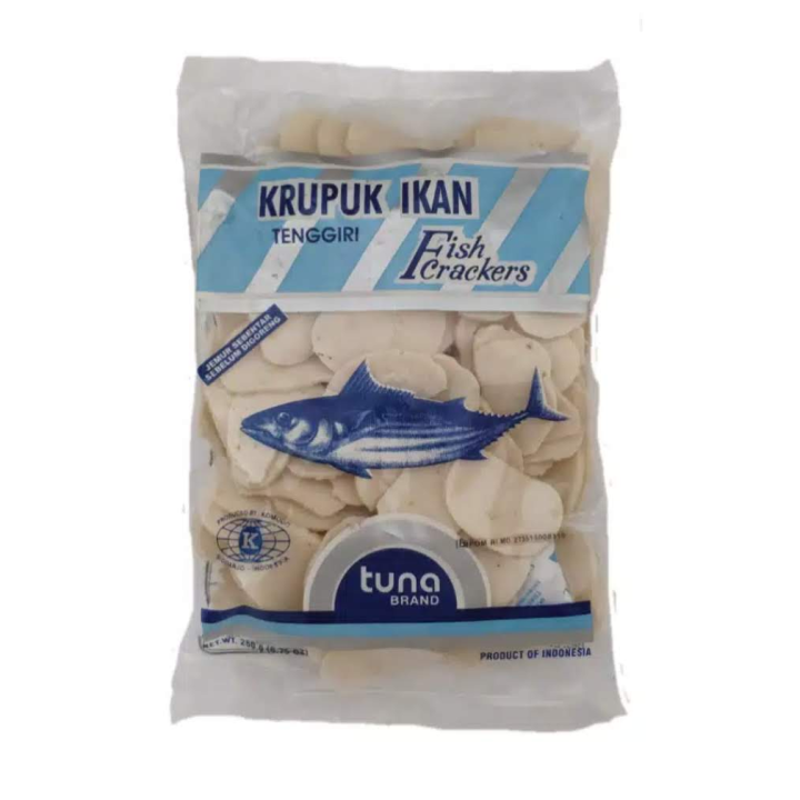 Kerupuk Ikan Tenggiri Cap Tuna 250g Krupuk Ikan Lazada Indonesia