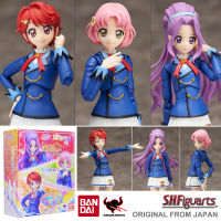 Figma ฟิกม่า งานแท้ 100% Figure Action Bandai S.H.Figuarts Aikatsu ไอคัทสึ ไอดอลสาวสุดป่วน Kitaoji Sakura ซากุระ คิตะโอจิ Kanzaki Mizuki มิซึกิ คันซากิ Ichinose Kaede คาเอเดะ อิจิโนเสะ Winter Uniform ชุดนักเรียน Ver Original from Japan ฟิกเกอร์ โมเดล