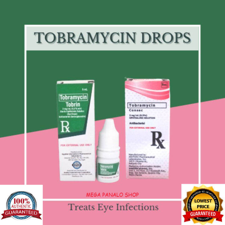 Consac/Tobrazin Tobramycin Eye Drops For Pets Cats Dogs Lazada PH