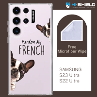 HI-SHIELD Stylish เคสใสกันกระแทก Samsung รุ่น Dog2 [S22ultra , S23ultra]