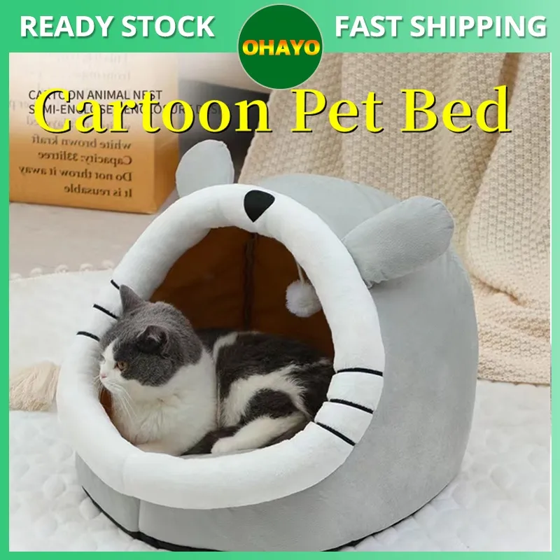 Ships immediately Cat Bed Removable Washable Cartoon Pet Bed with Toy Ball Dog Bed Pet Nest Soft Pet Cushion | Lazada PH Ships immediately Cat Bed Removable Washable Cartoon Pet Bed with Toy Ball Dog Bed Pet Nest Soft Pet Cushion | Lazada PH