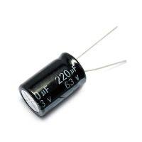 10PCS/LOT Electrolytic Capacitor 63V/220uF 10*16 63V 220UF WATTY Electronics