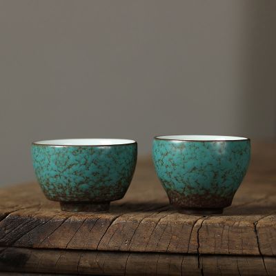 TANGPIN Green Ceramic Tea Cup Chinese Kung Fu Cup
