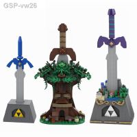 Qsv35 Jogo Buildmoc Zeldaed Ruínas Link Mestre Da Espada Estável Hyruleds Figurinas อะนิเมะ MOC Kits De Blocos Construção Brinquedos Para As As Srianças นำเสนอ