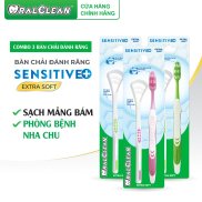 Bộ đôi bàn chải đánh răng và bàn chải vệ sinh lưỡi Sensitive+