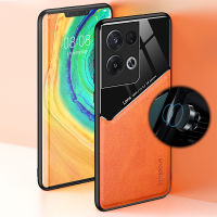 สำหรับ OPPO Reno 10 9 8 7 6 5 4 3 2 SE Pro Plus Case Gloss อะคริลิค Splice PU หนังแม่เหล็กนุ่มกรอบ Antifall Funda