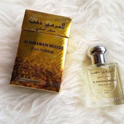 น้ำหอม​อาหรับ​ นํ้าหอมยั่วเพศ Dhahab Al Haramain Perfumes for women and men 15ml.