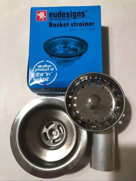 EASTMAN UD9926 41/2'' STAINLESS STEEL WASTE SINK STRAINER Plug Drain