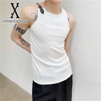 YIPINYOUYOU丨เสื้อคอตตอนแขนสั้นของผู้ชายเสื้อยืดแฟชั่นพิมพ์ลายกราฟฟิตี้